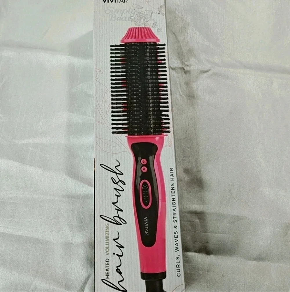 Vivitar Hair Brush Conair Spiral Rollers Hair Accessories Lot Party Gifts
